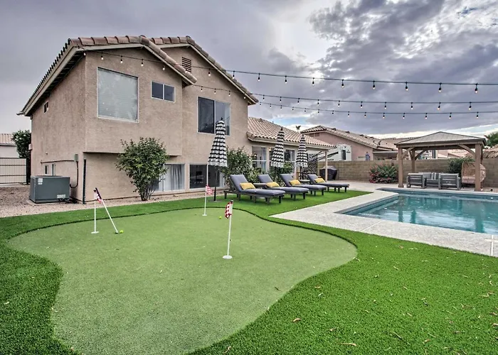 Putting Green! Desert Group Getaway In * Chandler